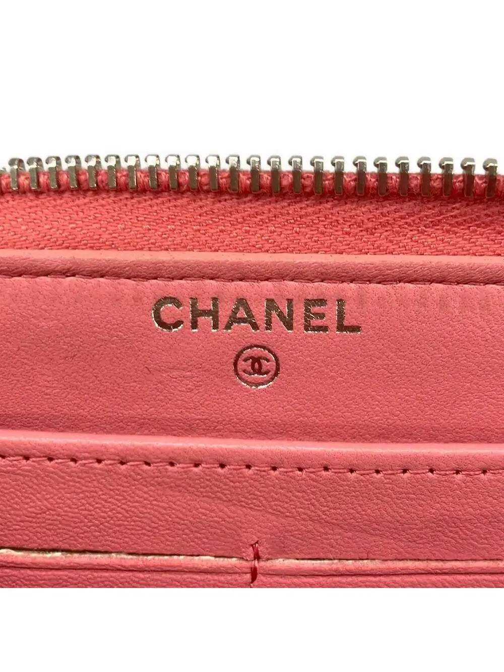 Chanel Matelasse Pink Lambskin Long #300022C69B